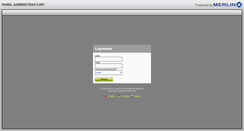 Desktop Screenshot of ibe01.merlinx.pl